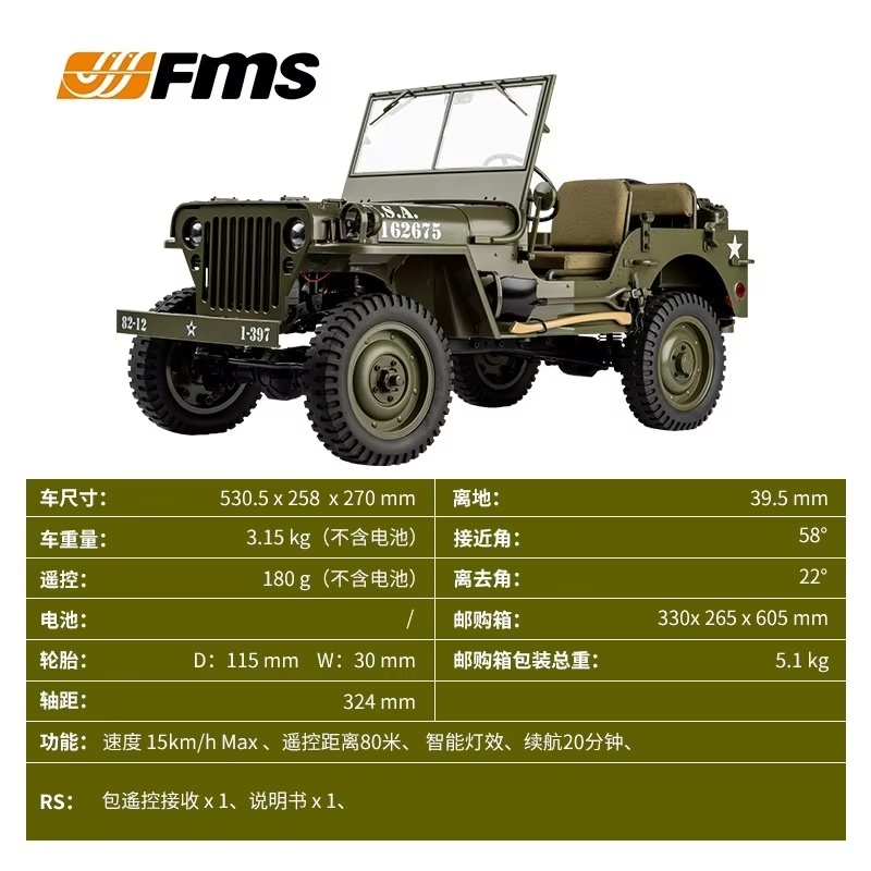 Rc Jeep Hobby - Mobil Mainan RC Willys Jeep 4WD