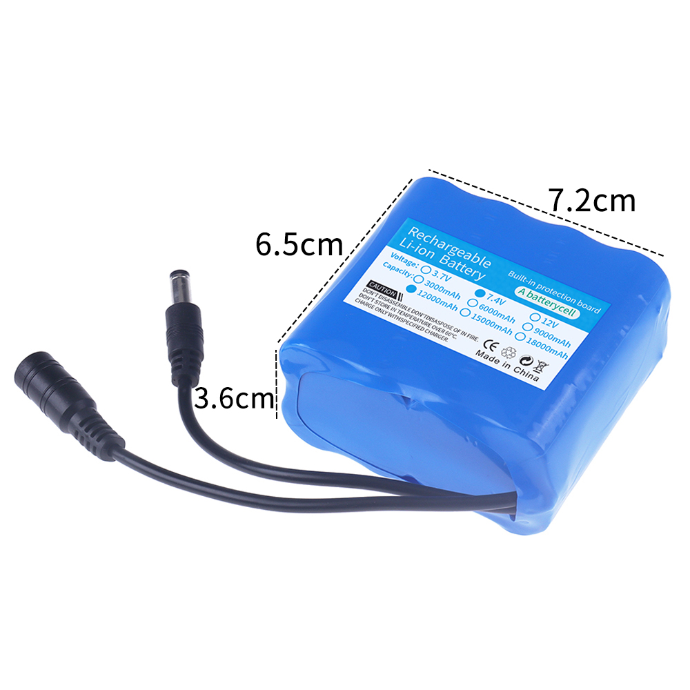Baterai Lithium 2S4P 18650 7.4 - Rc Hobby Boat ulasan dan harga