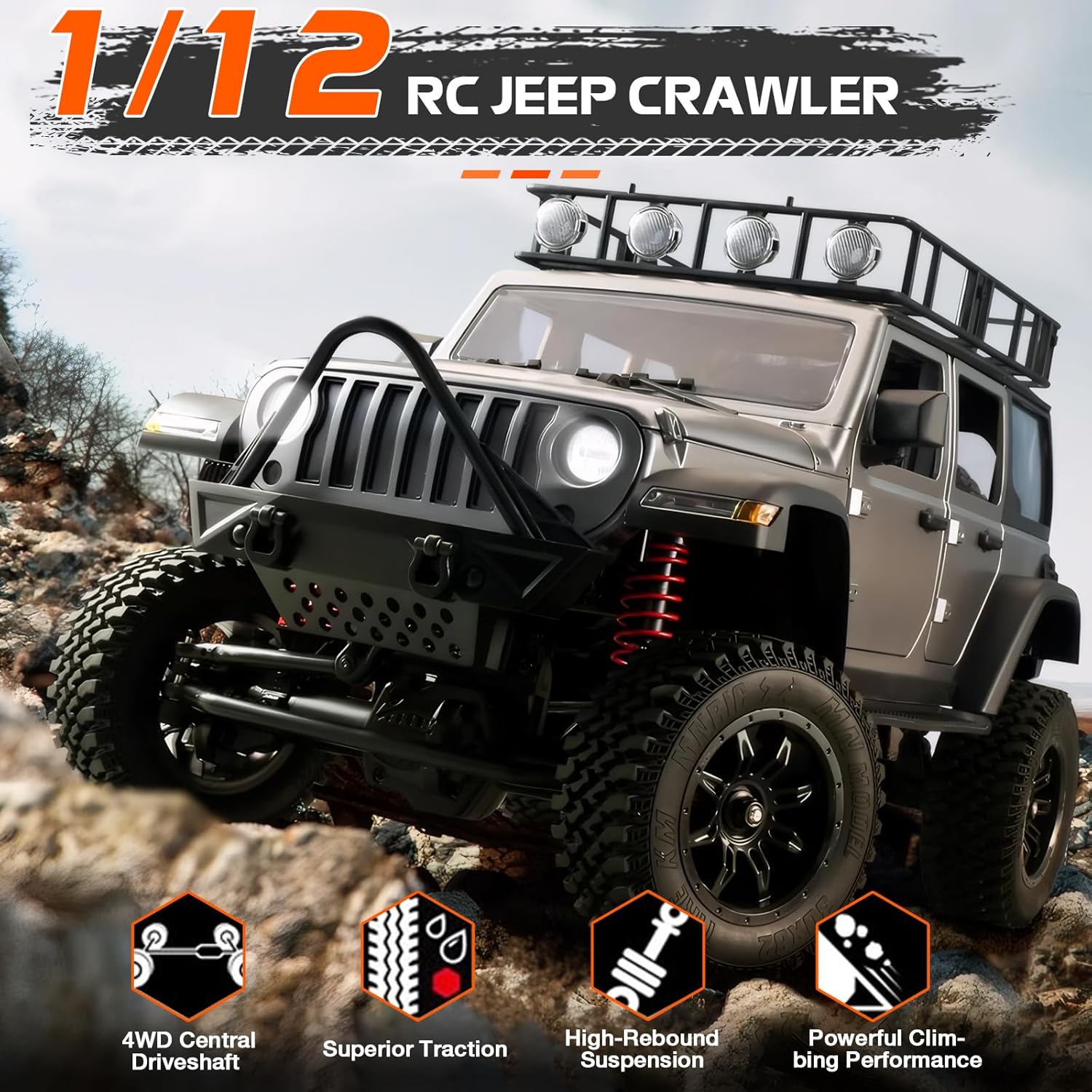 Truk Jeep Off-Road RC Rock Cra - Rc Jeep Hobby ulasan dan harga