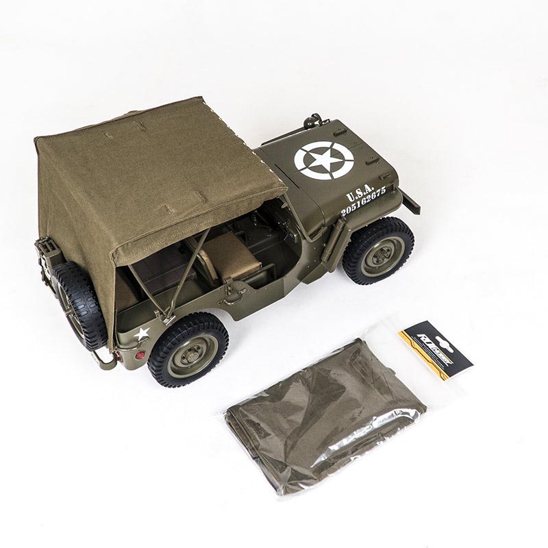 FMS 1/12 C1336 M3 Trailer Senj - Rc Jeep Hobby ulasan dan harga