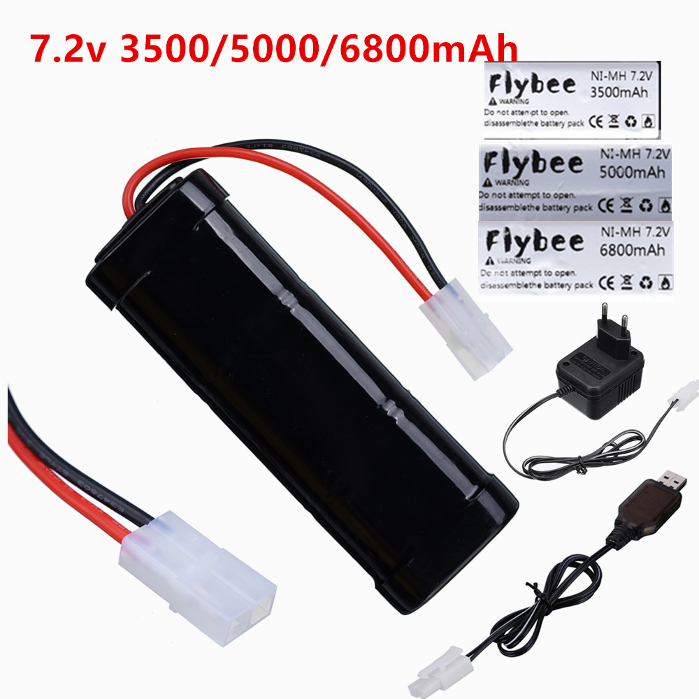 Baterai 7.2V Baru 5000/6800MAh - Rc Hobby Boat ulasan dan harga