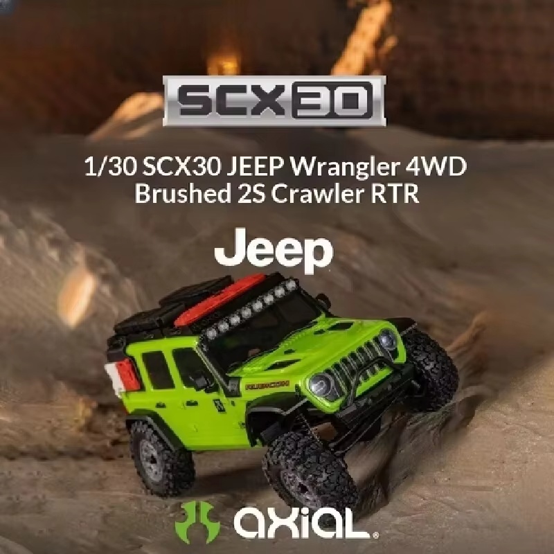 AXIAL 1/30 SCX30 Jeep Wrangler - Rc Jeep Hobby ulasan dan harga