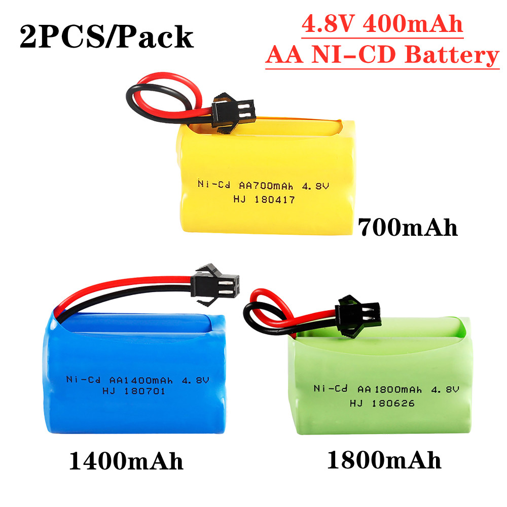 Baterai NiCd 4.8v 700/1400/180 - Rc Hobby Boat ulasan dan harga