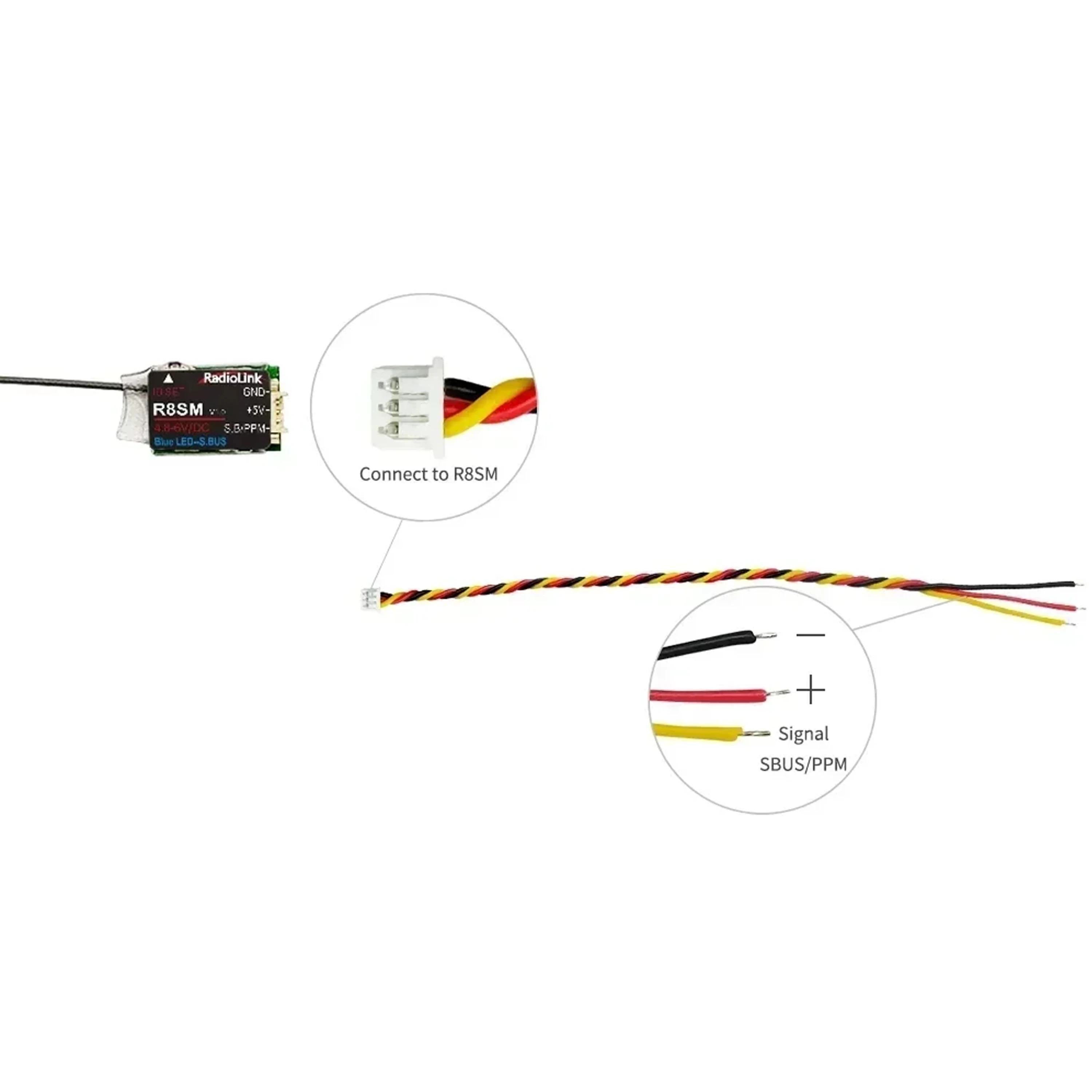Radiolink R8SM 8 Saluran 2.4G  - Receiver Sbus 8Ch ulasan dan harga
