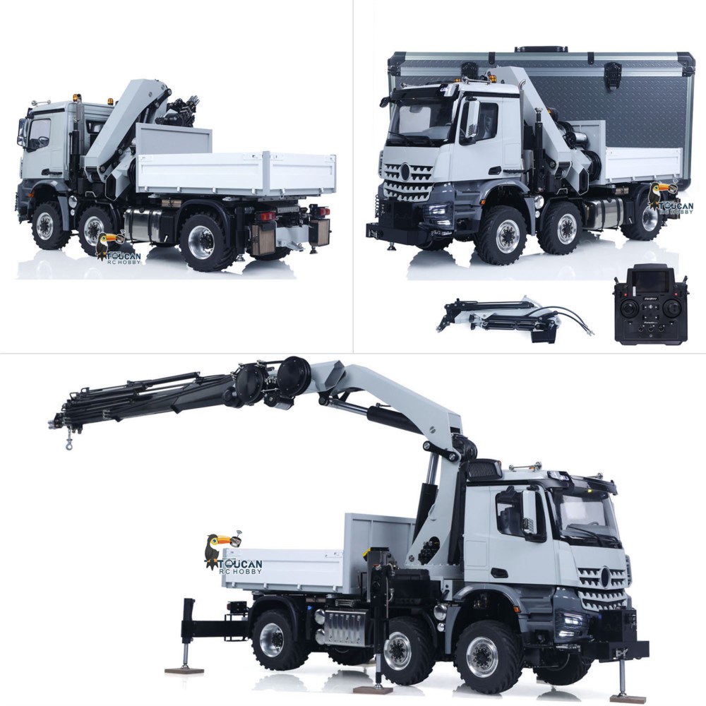 Truk Traktor RC Logam 1/14 6*6 - Rc Hobby Farm ulasan dan harga