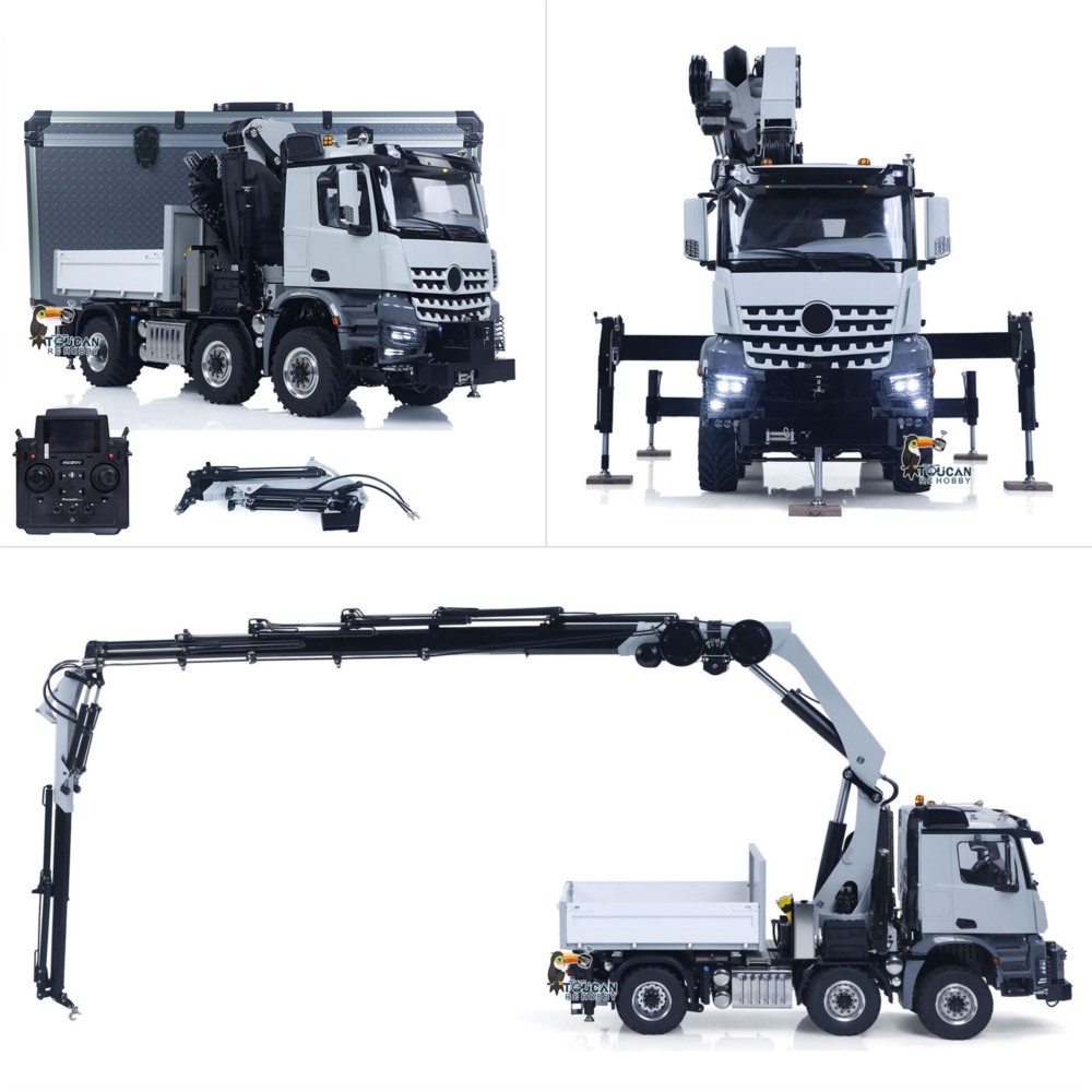 Truk Traktor RC Metal 1/14 6*6 - Rc Hobby Farm ulasan dan harga