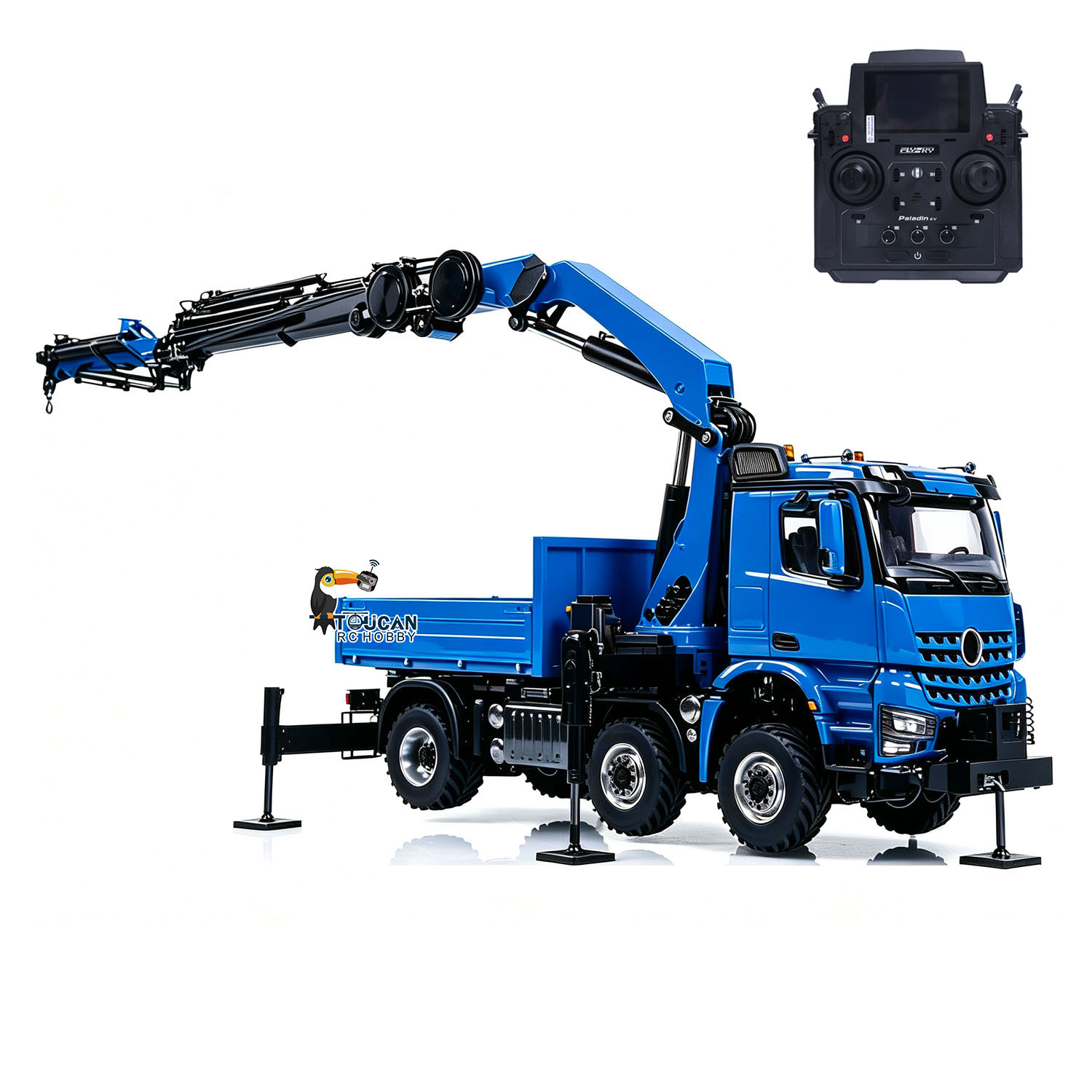 Truk Traktor RC Metal 1/14 6*6 - Rc Hobby Farm ulasan dan harga