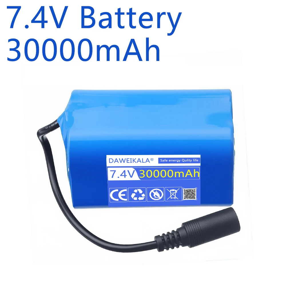 Baterai 7.4V 30000mAh dengan P - Rc Hobby Boat ulasan dan harga