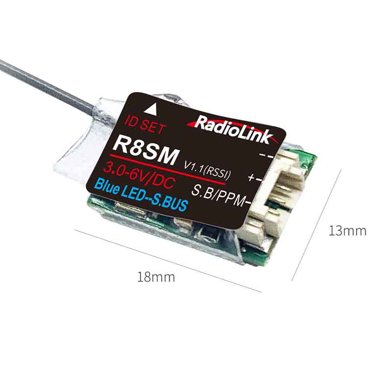 Radiolink R8SM 8CH 2.4G Peneri - Receiver Sbus 8Ch ulasan dan harga