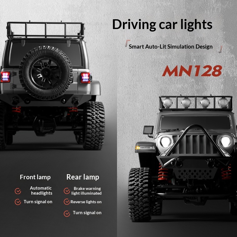 Mn Mn128 Rc Crawler 1 12 Skala - Rc Jeep Hobby ulasan dan harga