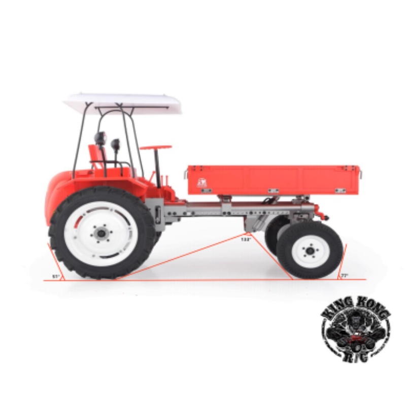 1/10 Kingkong RC Traktor Perta - Rc Hobby Farm ulasan dan harga